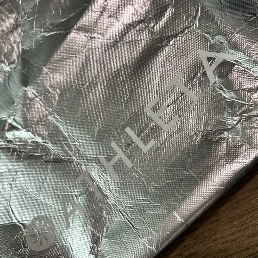 Bundle of 2 Large Reusable Tote Bags- Lululemon and Athleta - Picture 4 of 8